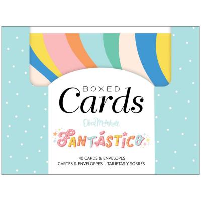 American Crafts Fantastico Boxed Cards - Karten & Umschläge farbig
